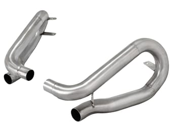 afe power machforce xp 2.5in stainless muffler bypass 12-16 porsche 911 (991) c2s 3.8l 49c36412 - image