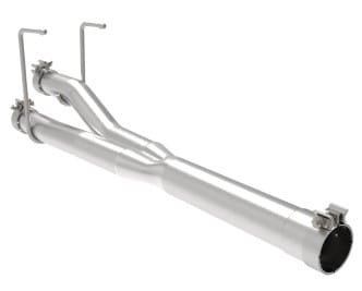 afe apollo gt series 409 stainless steel muffler delete pipe 09-19 ram 1500 (dual exhaust) v8-5.7l 49c42072nm - image