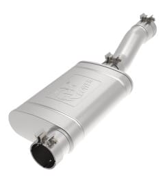 apollo gt series 409 stainless steel muffler upgrade pipe gm silverado/sierra 1500 19-20 v8-5.3l 49c44121 - image