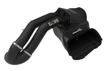 afe momentum xp pro dry s cold air intake system w/ black aluminum intake tubes 50-30024d - image