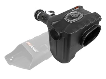 afe momentum hd cold air intake system w/ pro dry s filter nissan titan xd 17-21 v8-5.6l 50-70034d - image