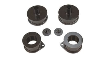 body armor 4x4 rear 2" leveling kit 2007-2018 jeep wrangler - image