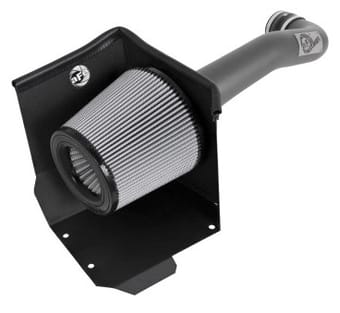 afe magnum force pro dry s stage-2 intake 14-17 gm silverado/sierra 1500 5.3l/6.2l w/ electric fan 51-12332-gr - image