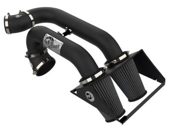 afe magnum force stage-2 pro dry s cold air intake system 15-17 ford f-150 v6 2.7l (tt) 51-22642-b - image