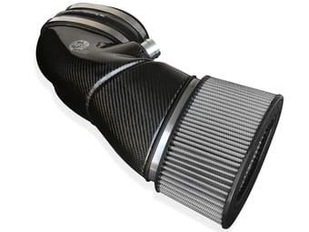 afe magnumforce carbon fiber air intake system stage-2 pro dry s 08-13 bmw m3 (e9x) v8 4.0l 51-31662-c - image