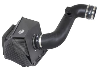 afe magnum force stage-2 pro dry s intake system 11-15 gm diesel trucks v8 6.6l (td) lml 51-32322 - image