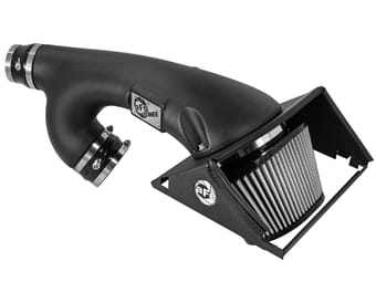 afe magnumforce pro dry s stage-2 intake system 16 ford f-150 ecoboost v6-2.7l/3.5l (tt) 51-32642-1b - image