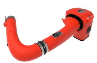 afe momentum gt dry s stage-2 intake system 11-15 dodge challenger/charger v6-3.6l (red) 51-72201-r - image