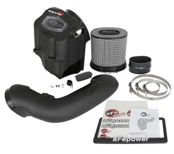 afe momentum hd intakes pro dry s ford diesel trucks v8 6.7l (td) 51-73006 - image