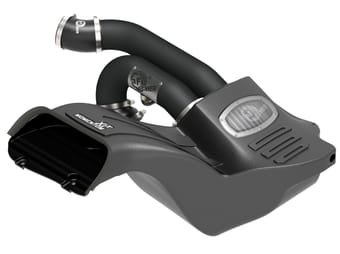 afe power momentum xp pro dry s intake system 2017 ford f-150/raptor v6-3.5l (tt) ecoboost 51-73120-b - image