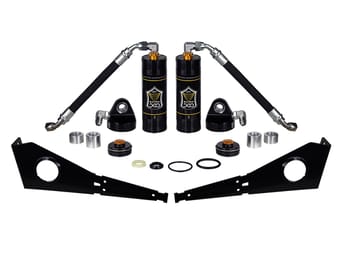 icon 2005-2023 toyota tacoma/2007-2014 fj cruiser/2003-2024 4runner, front, coilover reservoir w/cdcv upgrade kit w/ seals, pair 51035c - image