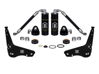 icon 2007-2021 toyota tundra/2008-2022 toyota sequoia, coilover reservoir upgrade kit with seals, pair 51037 - image