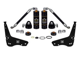 icon 2007-2021 toyota tundra/2008-2022 toyota sequoia, coilover reservoir w/ cdcv upgrade kit with seals, pair 51037c - image