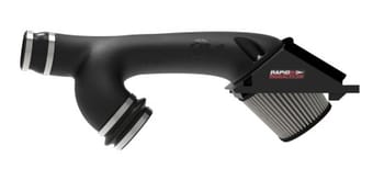 afe rapid induction cold air intake system w/pro dry s filter 2021+ ford f-150 v6-3.5l (tt) 52-10010d - image