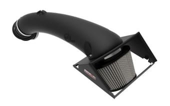 afe rapid induction cold air intake system w/pro dry s filter 2021+ ford f-150 v8-5.0l 52-10012d - image