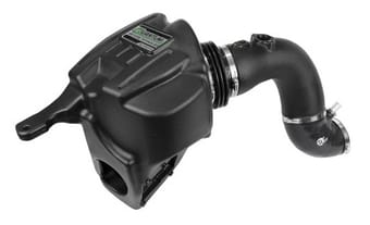 afe quantum pro dry s cold air intake system 13-18 dodge cummins l6-6.7l - dry 53-10002d - image