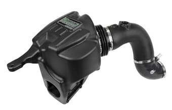 afe quantum pro 5r cold air intake system 13-18 dodge cummins l6-6.7l - oiled 53-10002r - image