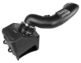 afe quantum pro 5r cold air intake system 17-18 ford powerstroke v8-6.7l - oiled 53-10004r - image