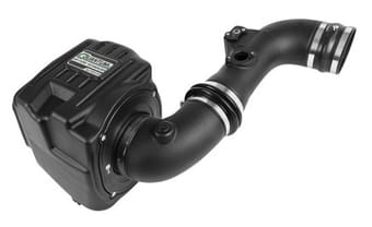 afe quantum pro 5r cold air intake system 11-16 gm/chevy duramax v8-6.6l lml - oiled 53-10006r - image