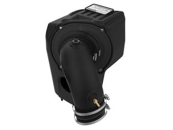 afe quantum cold air intake system w/ pro-dry s media 15-19 ford transit v6-3.5l (tt) 53-10023d - image