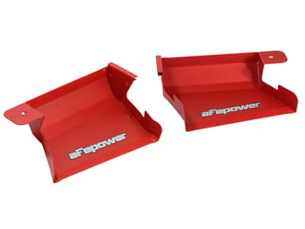 afe magnumforce intakes scoops ais bmw 3 series (e90/92/93) 07-13 l6-3.0l (red) 54-11478-r - image