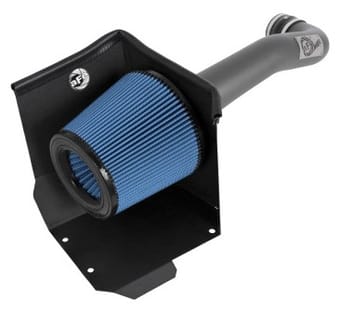 afe magnum force pro 5r stage-2 intake 14-17 gm silverado/sierra 1500 5.3l/6.2l w/ electric fan 54-12332-gr - image