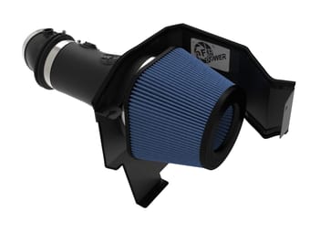 afe 17-23 dodge challenger/charger magnum force stage-2xp cold air intake system w/pro dry s- black 54-12852r - image