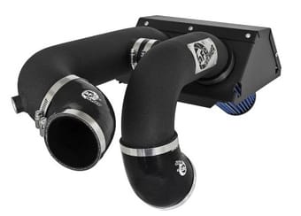 afe magnum force stage-2 pro 5r cold air intake system 2017 ford f-150 raptor v6-3.5l (tt) - black 54-12882-b - image