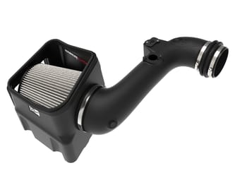 afe 11-16 gm silverado / sierra 2500/3500hd (6.6l v8) magnumforce intake stage-2 pro dry s 54-13016d - image
