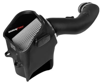 afe magnum force stage-2 pro dry s cold air intake system 17-18 ford diesel trucks v8-6.7l (td) 54-13017d - image