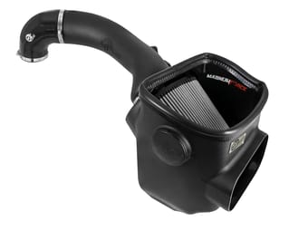 afe magnum force stage-2 cold air intake system w/ pro dry s media 16-19 nissan titan xd v8-5.0l(td) 54-13026d - image