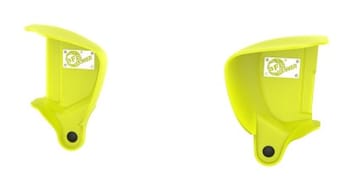 afe magnum force dynamic air scoop 15-18 bmw m3/15-20 m4 - yellow 54-13032se - image