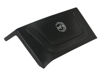 afe magnumforce intake system cover, black, 2015 ford f-150 ecoboost v6 2.7l/3.5l (tt) 54-32648-b - image