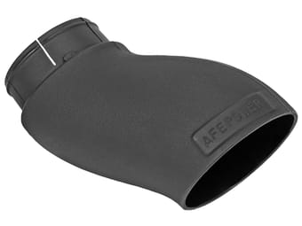 afe dynamic air scoop 2015 dodge challenger v6-3.6 / v8-5.7/6.4l hemi - blk 54-72203-s - image