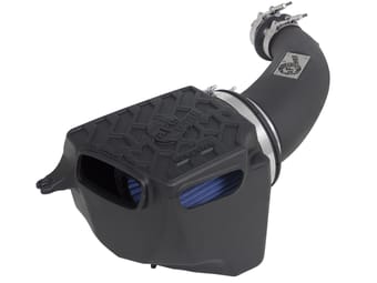 afe momentum gt stage 2 pro 5r intake system 07-11 jeep wrangler (jk) v6 3.8l w/ mechanical fan 54-76213 - image