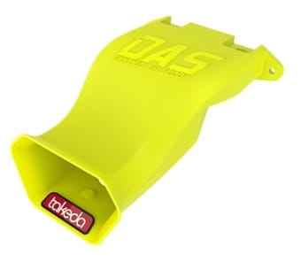 afe 18-20 hyundai elantra gt l4-1.6l (t) takeda momentum dynamic air scoop - neon green 56-70005se - image