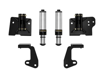 icon 2022-2025 toyota tundra, rear hydraulic bump stop kit, 0-2" lift 56111 - image