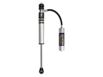 icon 2024 toyota land cruiser 250 series/2024 lexus gx550, 0-3" lift, passenger side, rear, v.s. 2.0 aluminum series, remote reservoir shock absorber 56522r - image