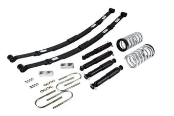 belltech lowering kit 82-93 s10 2inch-3inch/4inch nd2 shocks 568nd - image