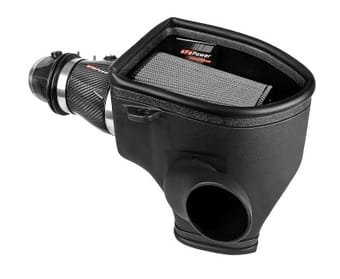 afe magnum force stage-2 track series carbon fiber ais w/pro dry s media-18 dodge challenger v8-6.2l 57-10001d - image