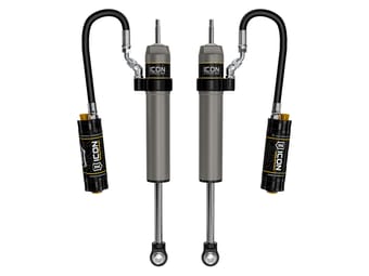 icon 2022-2023 toyota land cruiser 300 series, 0-2" lift, rear, 2.5 vs remote reservoir cdcv shocks, pair 57827cp - image