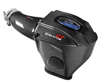 afe momentum black series carbon fiber pro 5r air intake system 11-19 dodge charger srt8 6.4l 58-10003r - image