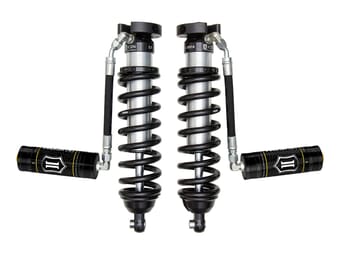 icon 1996-2004 toyota tacoma, 0-3" lift, front,v.s. 2.5 series coilover kit, extended travel, remote reservoir, 700 lbs/in spring rate 58715-700 - image