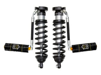 icon 1996-2004 toyota tacoma, 0-3" lift, front,v.s. 2.5 series coilover kit, extended travel, remote reservoir w/ cdcv, 700 lbs/in spring rate 58715c-700 - image
