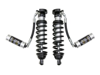 icon 1996-2004 toyota tacoma, 0-3" lift, front,v.s. 2.5 series coilover kit, remote reservoir w/ cdcv 58710c - image