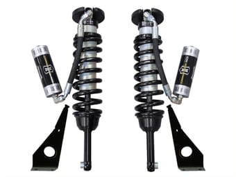 icon 2010-2024 toyota 4runner/2010-2014 fj cruiser/2010-2023 lexus gx460, 0-3.5" lift, v.s. 2.5 series coilover kit, remote reservoir 58746 - image