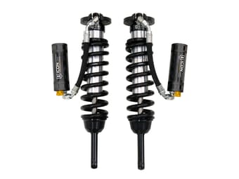 icon 2005-2023 toyota tacoma, 2.5 vs extended travel, remote reservoir w/ cdcv coilover kit, 700 lbs/in coils 58735c-700 - image