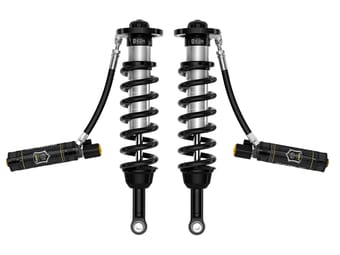 icon 2023-2025 sequoia trd pro, 1-2.5" lift, front, v.s. 2.5 series front coilover kit, remote reservoir w/ cdev, pair 58772e - image
