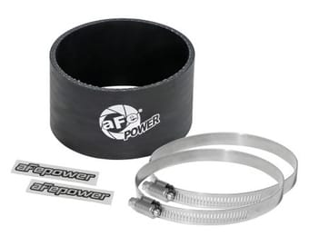 afe magnum force cai univ. (3-1/2in id x 2in l) straight coupler - black 59-00035 - image