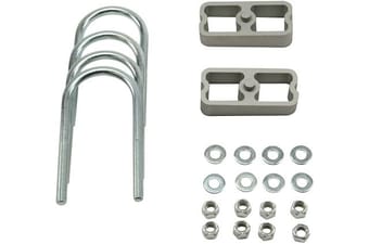 belltech lowering block kit 1inch with 2 degree angle universal mini & midsize pickups 6002 - image